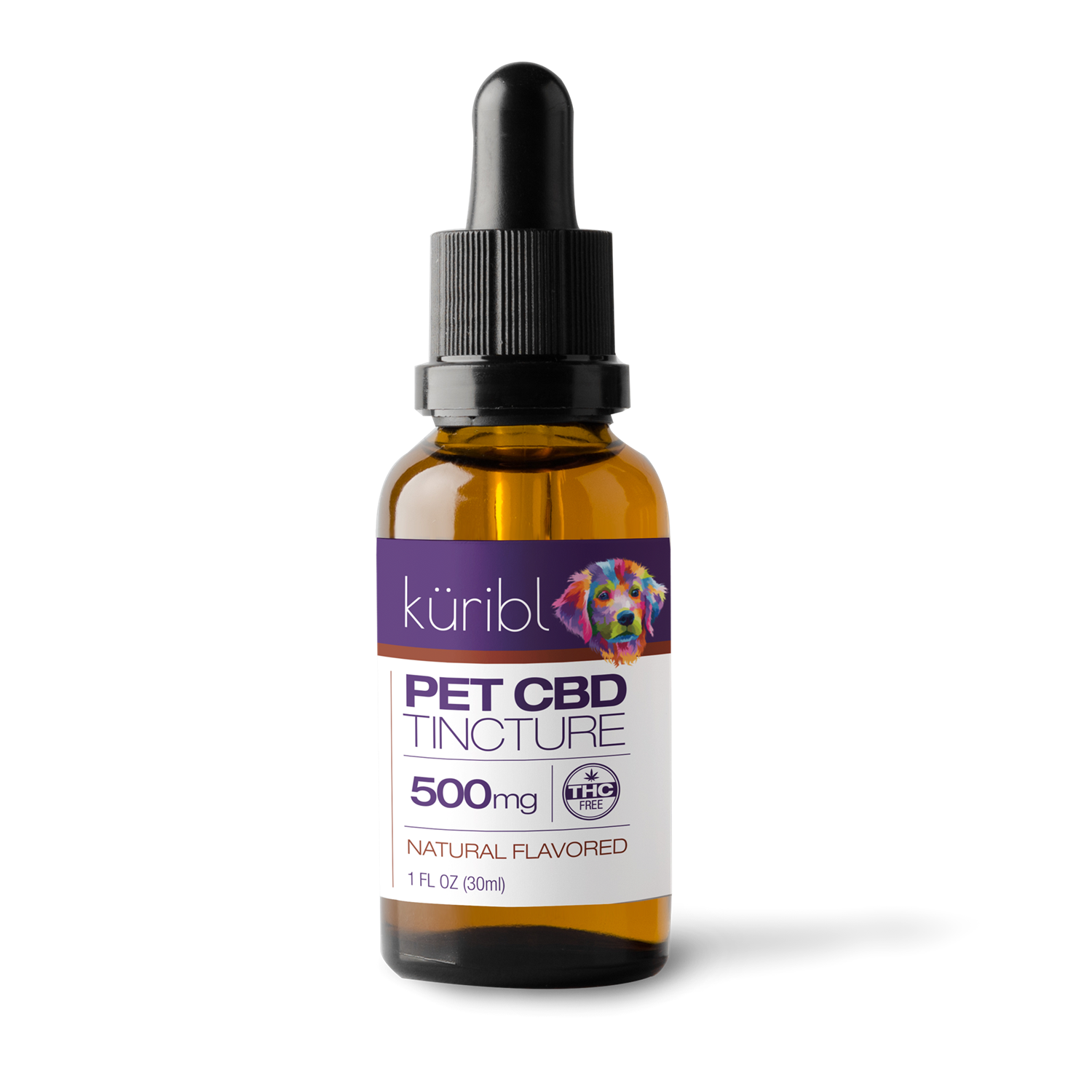 Picture of Pet Tincture 500mg THC Free Natural Flavor