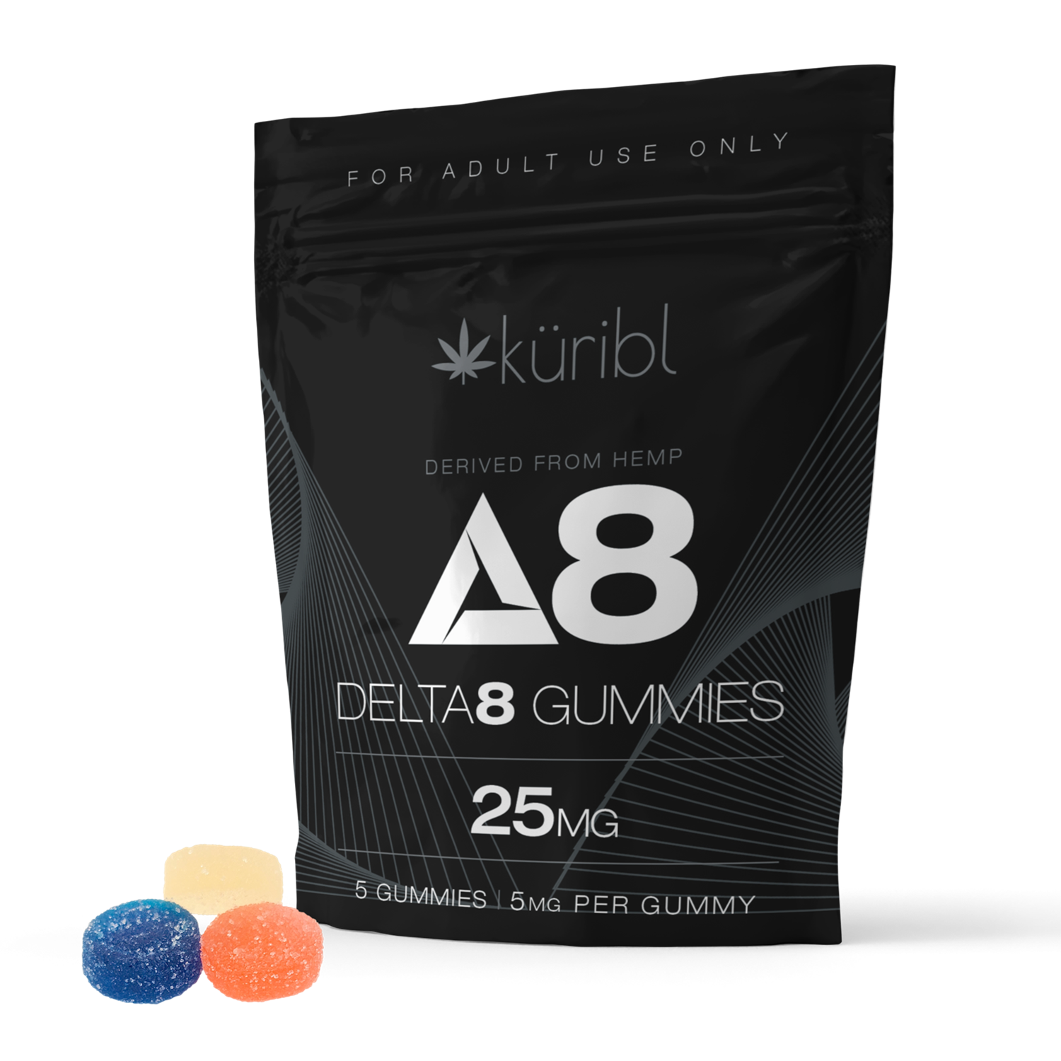 Picture of Delta8 Gummies 25mg (5mg/5 count)