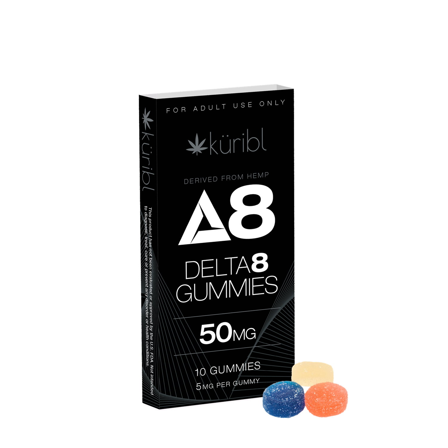 Picture of Delta8 Gummies 50mg (5mg/10 count)