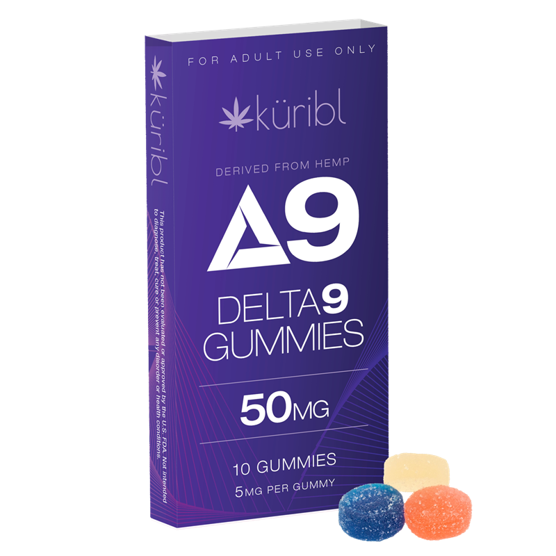 THC (Delta9) Gummies 50mg (5mg /10 count) 